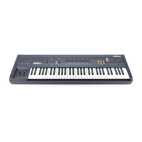 ENSONIQ ESQ-1 Service manual