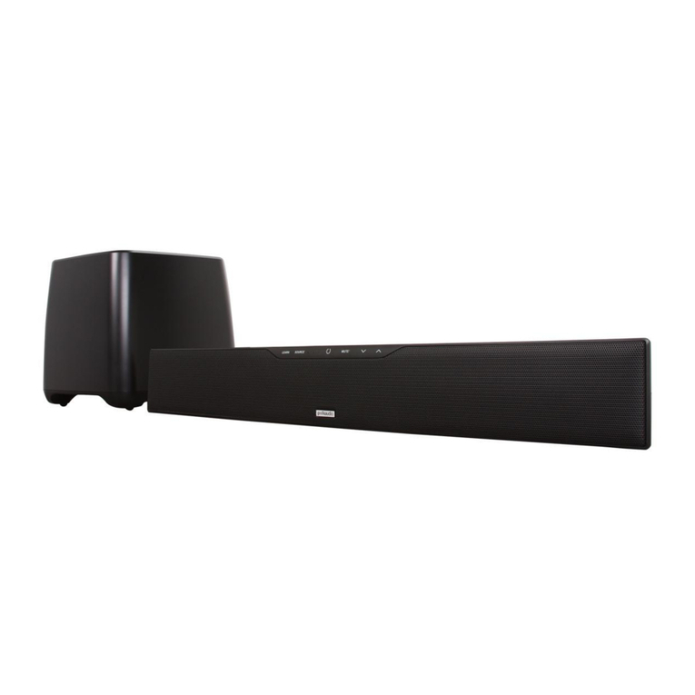 Polk Audio SURROUNDBAR quick start guide
