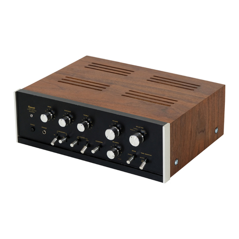 Sansui AU-555A Troubleshooting guide