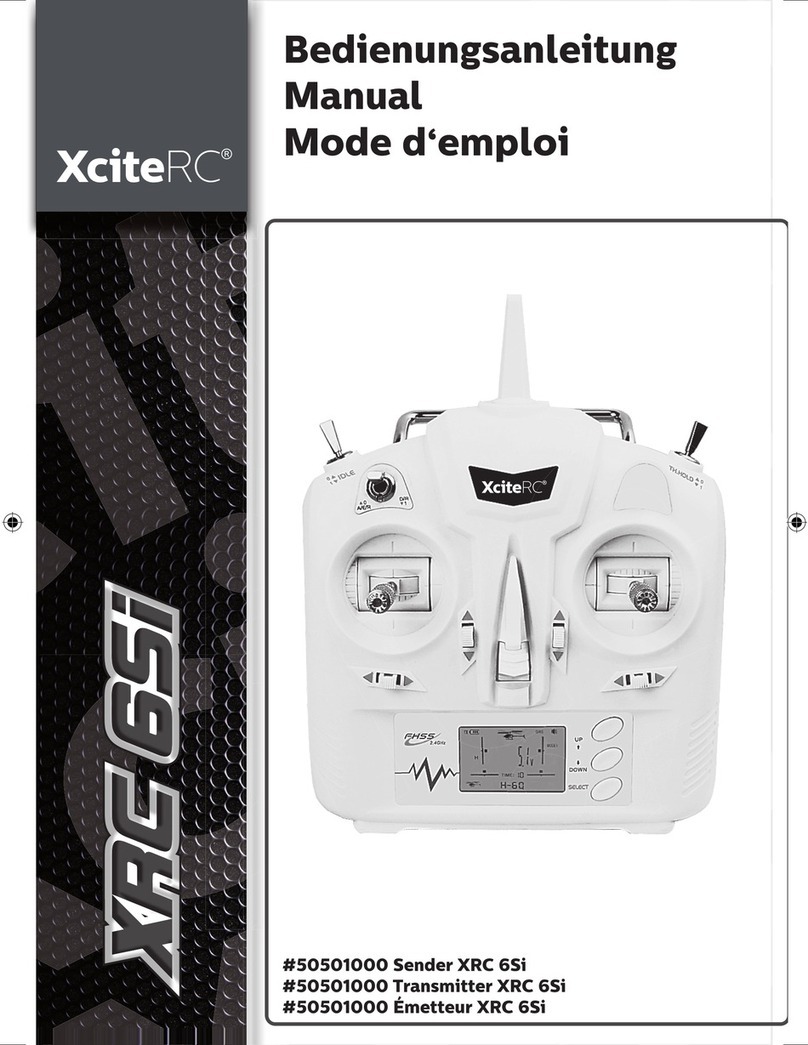 XciteRC XRC 6Si User manual