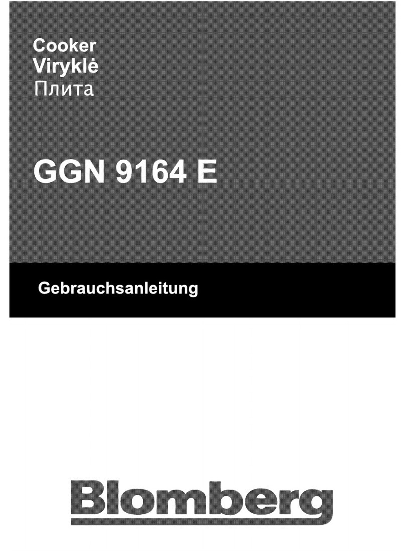 Blomberg GGN 9164 E user manual