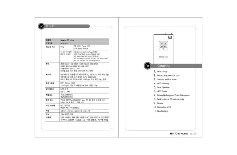 Nexto CF Ultra ND2525 manual