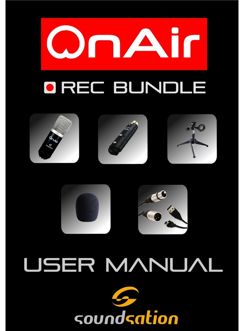 Sound Sation OnAir User manual Sound Sation OnAir User manual
