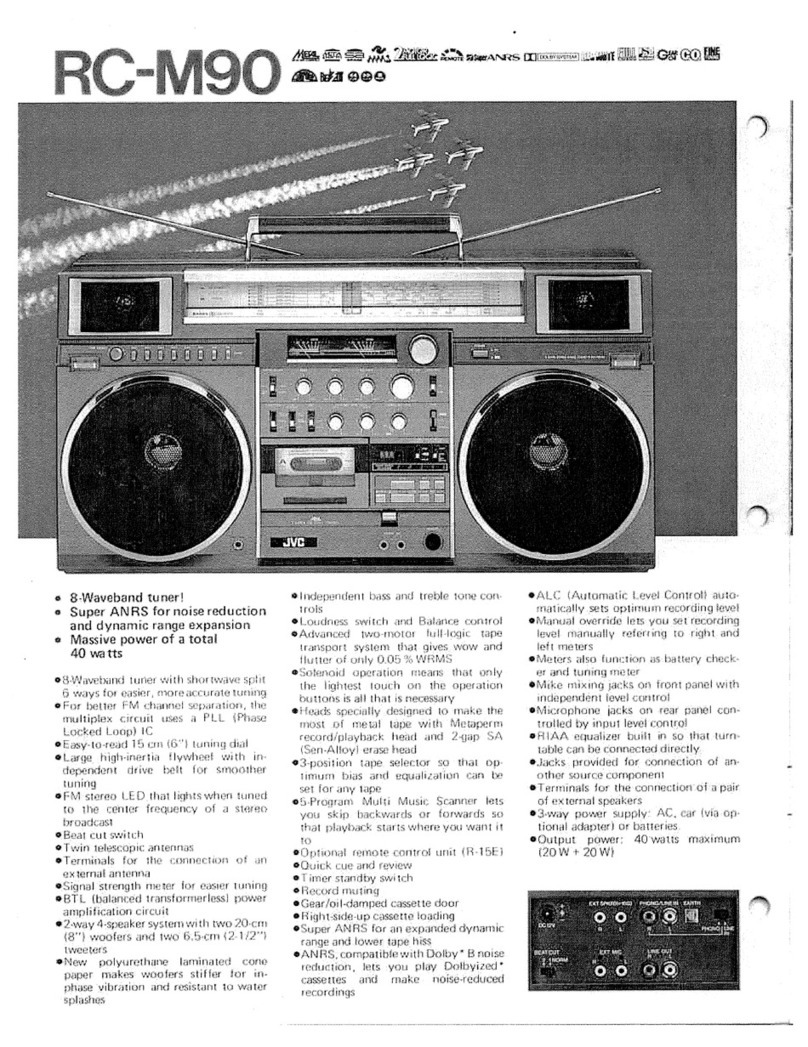 JVC RC-M90JW/W User manual