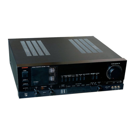 Luxman LV-105u User manual Luxman LV-105u User manual