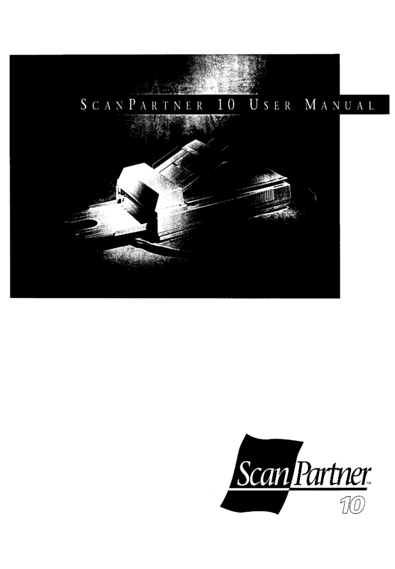 Fujitsu ScanPartner 10 User manual