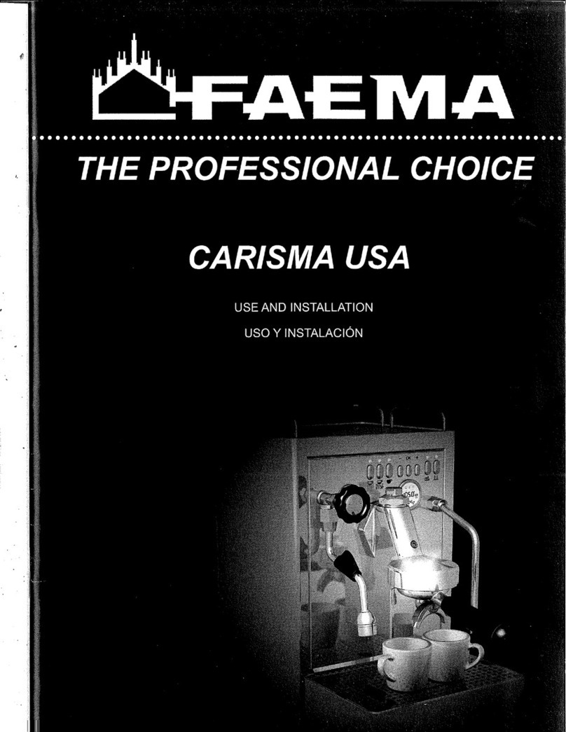 Faema Carisma Technical manual