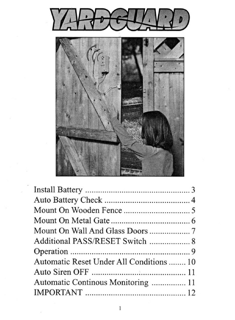 SmartPool YardGuard YG03 manual