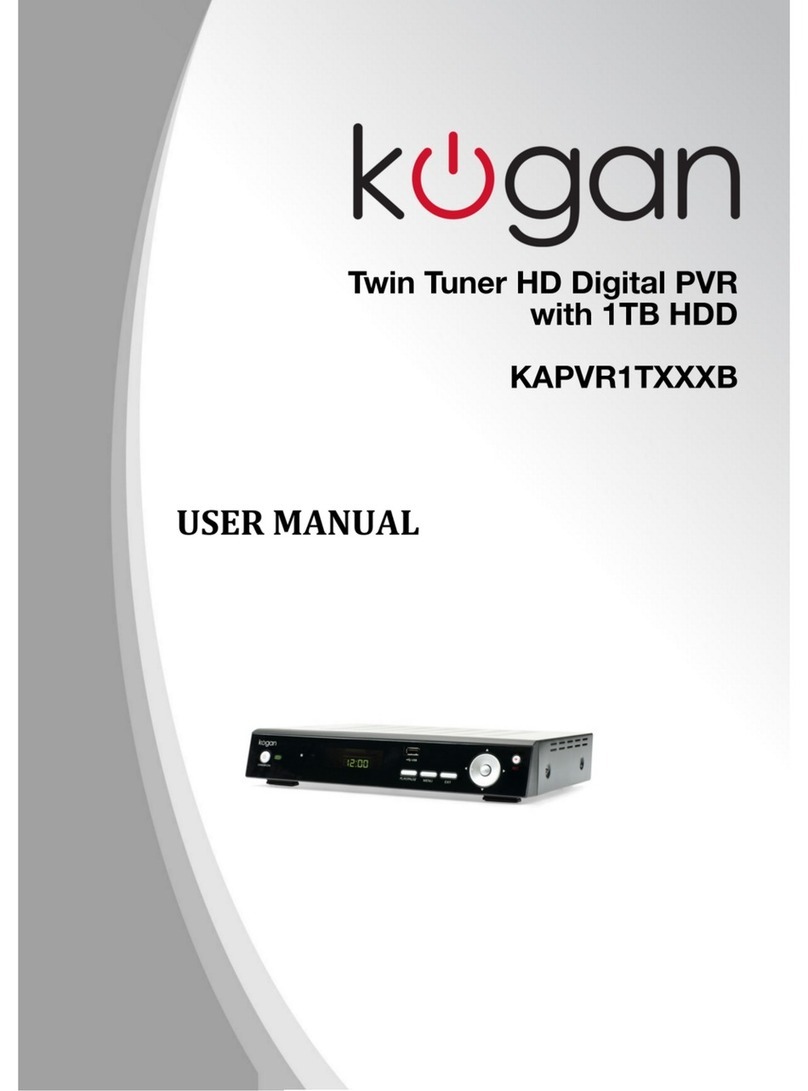 Kogan KAPVR1TXXXB user manual