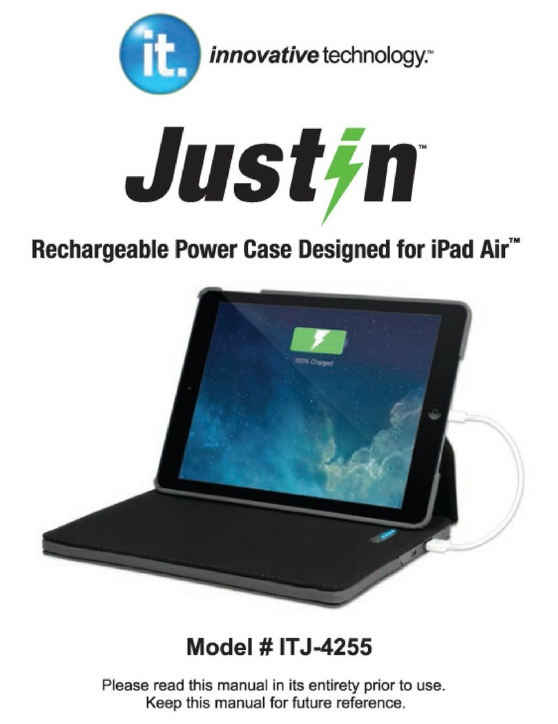 Innovative Technology Justin ITJ-4255 manual