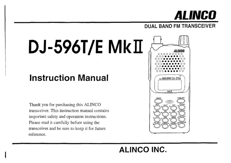 Alinco DJ-596T MK II User manual