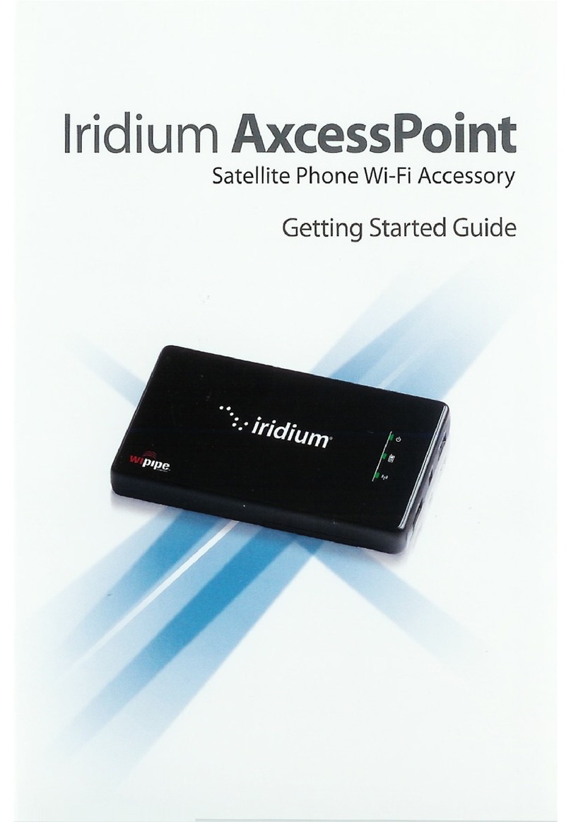 Iridium AxcessPoint Getting started guide