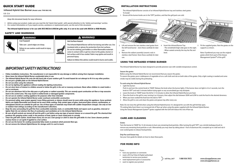 DCS 71161 BGC-IR quick start guide