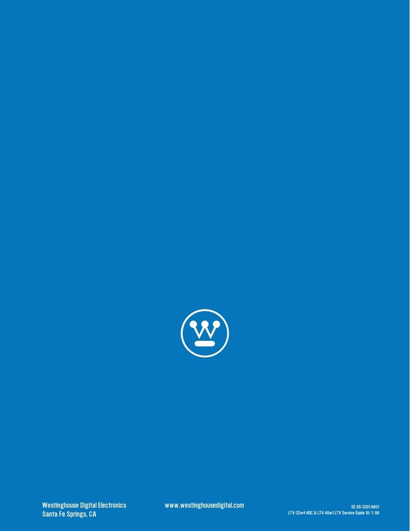 Westinghouse LTV-32w4 HDC User manual