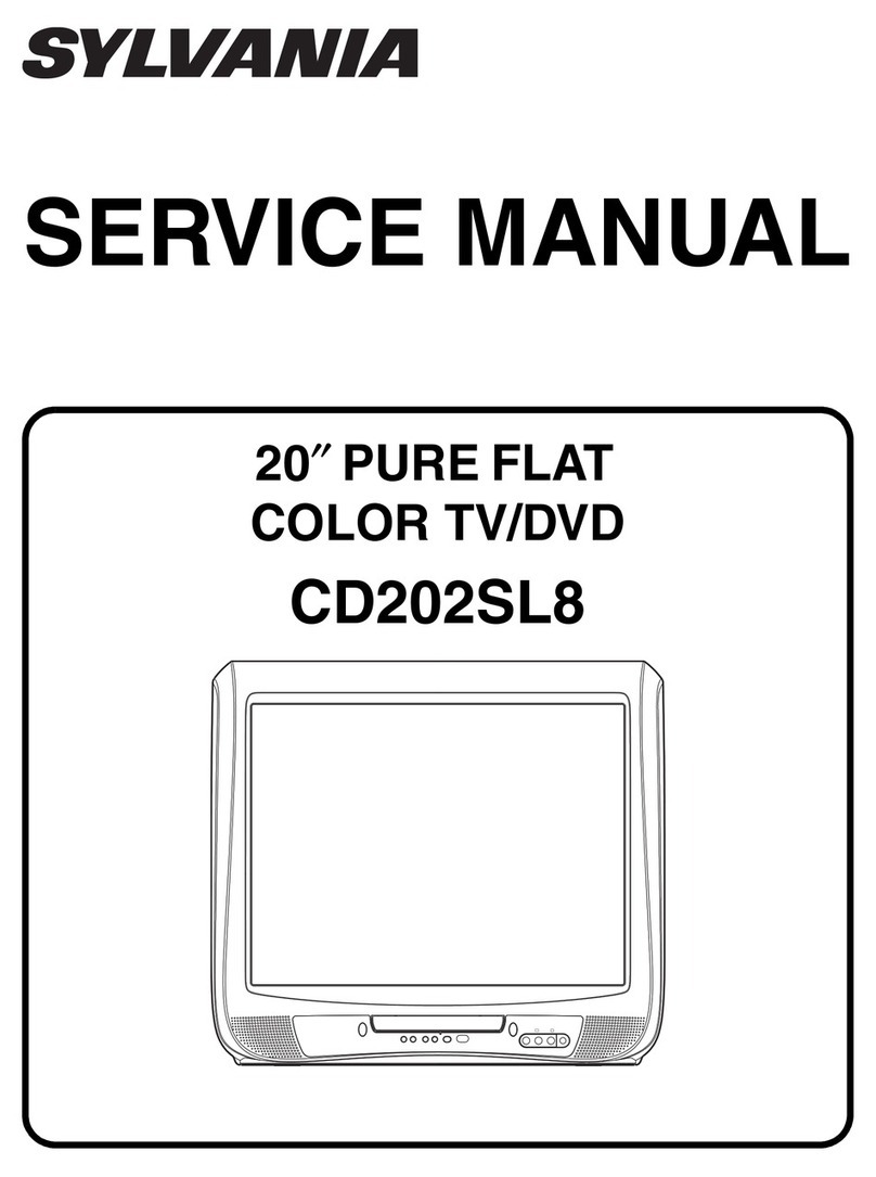 Sylvania CD202SL8 User manual