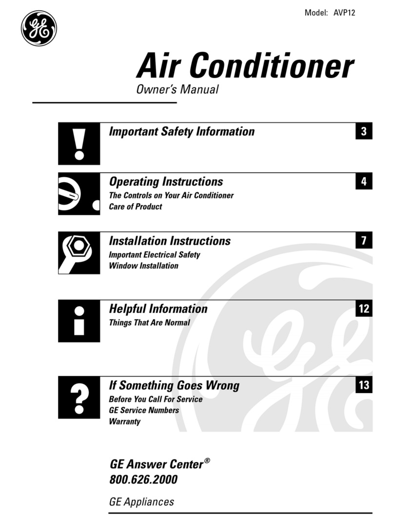 GE AVP12 User manual GE AVP12 User manual