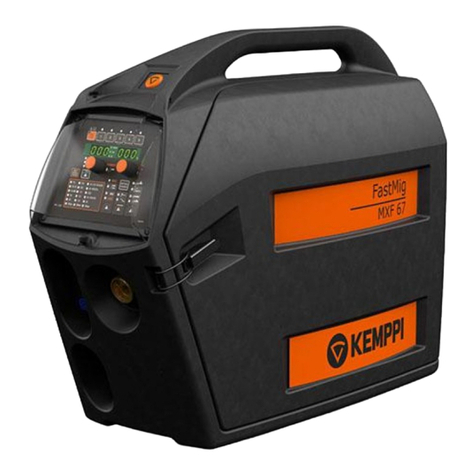 Kemppi MXF 63 operating instructions