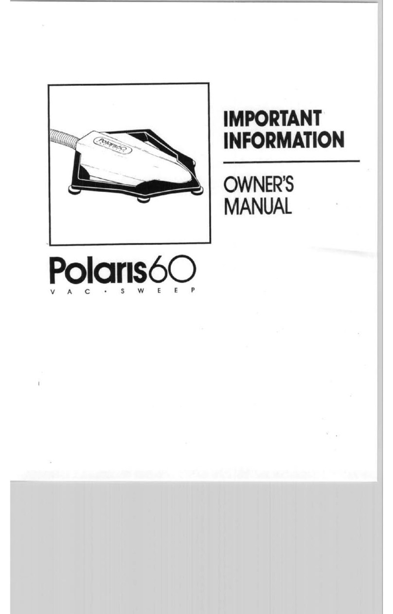 Polaris Vac-Sweep 60 User manual