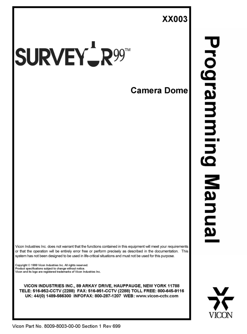 Vicon Surveyor 99 Owner's manual