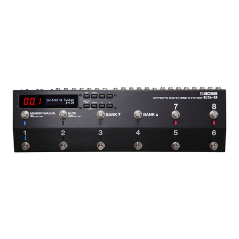 BOSSCO ES-8 owner's manual