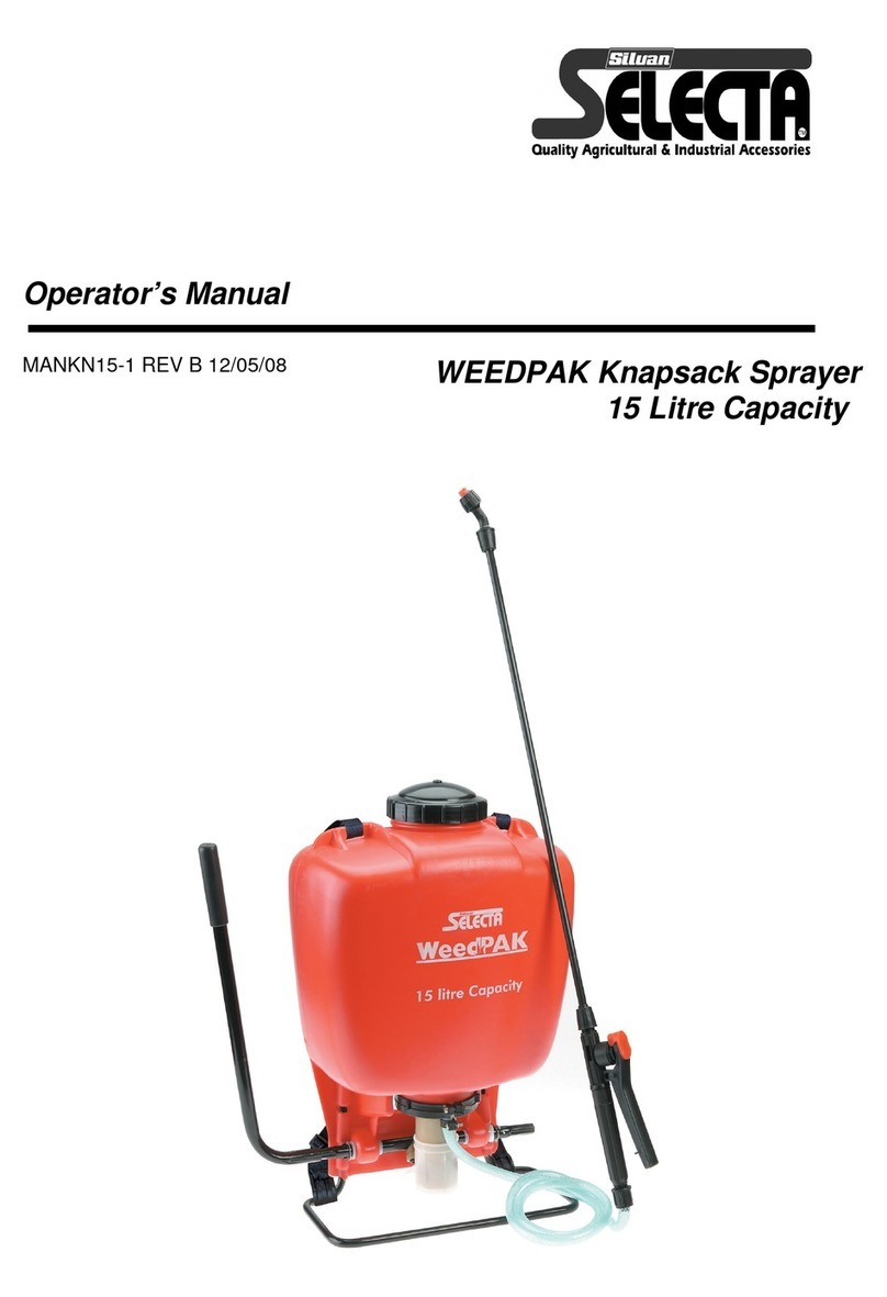 Selecta WEEDPAK Operator's manual