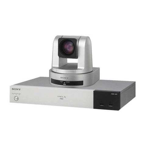 Sony PCS-XG100 installation guide
