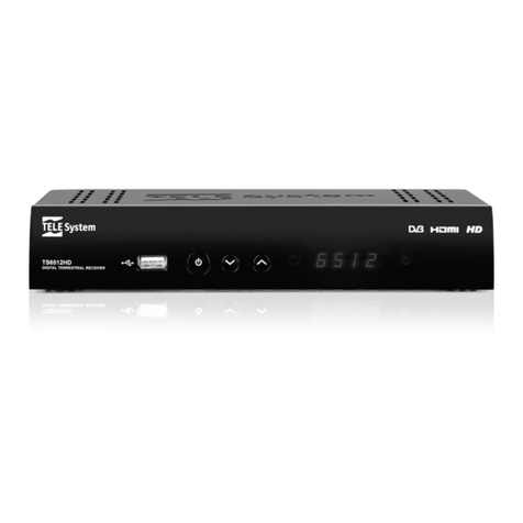 Telesystem TS6512HD User manual
