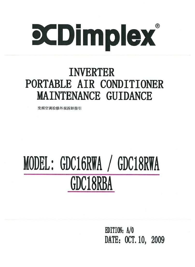 Dimplex GDC16RWA User manual Dimplex GDC16RWA User manual