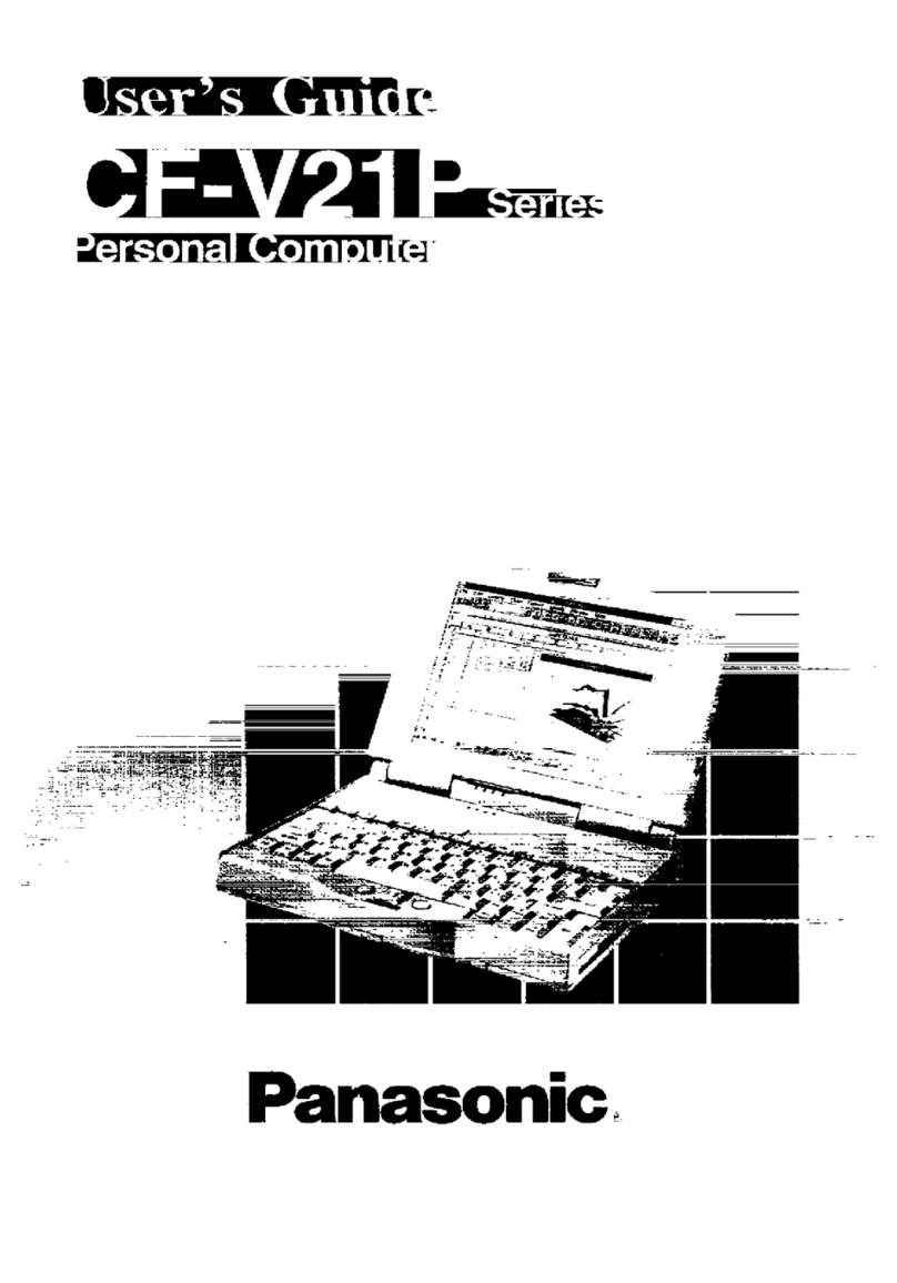 Panasonic CF-V21P Series User manual