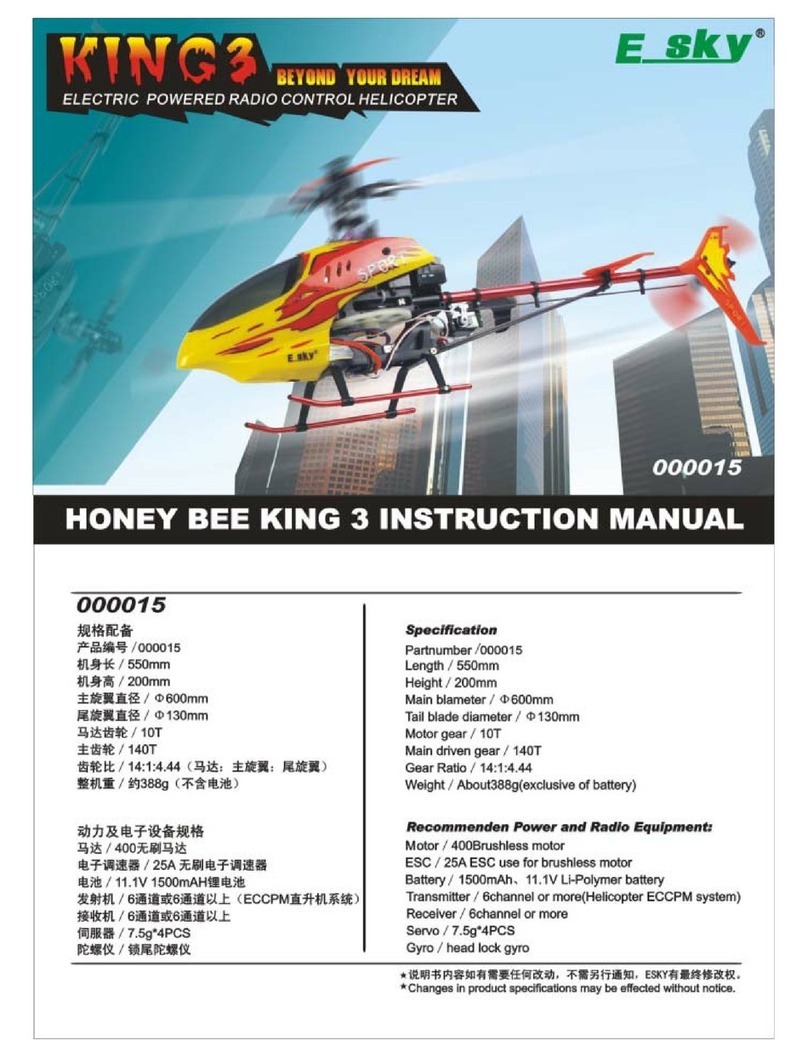 esky Honey Bee King 3 000015 User manual