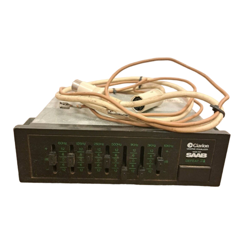 Clarion PU-9034A User manual