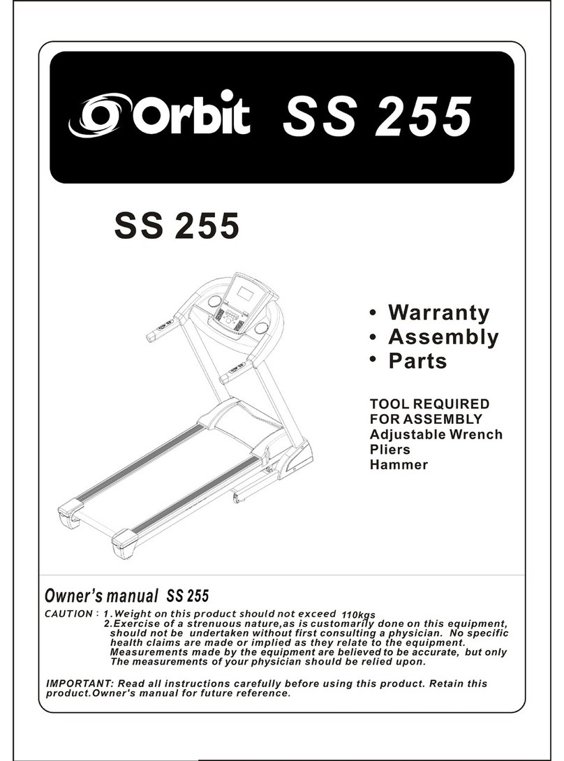 Orbit SS 255 User manual