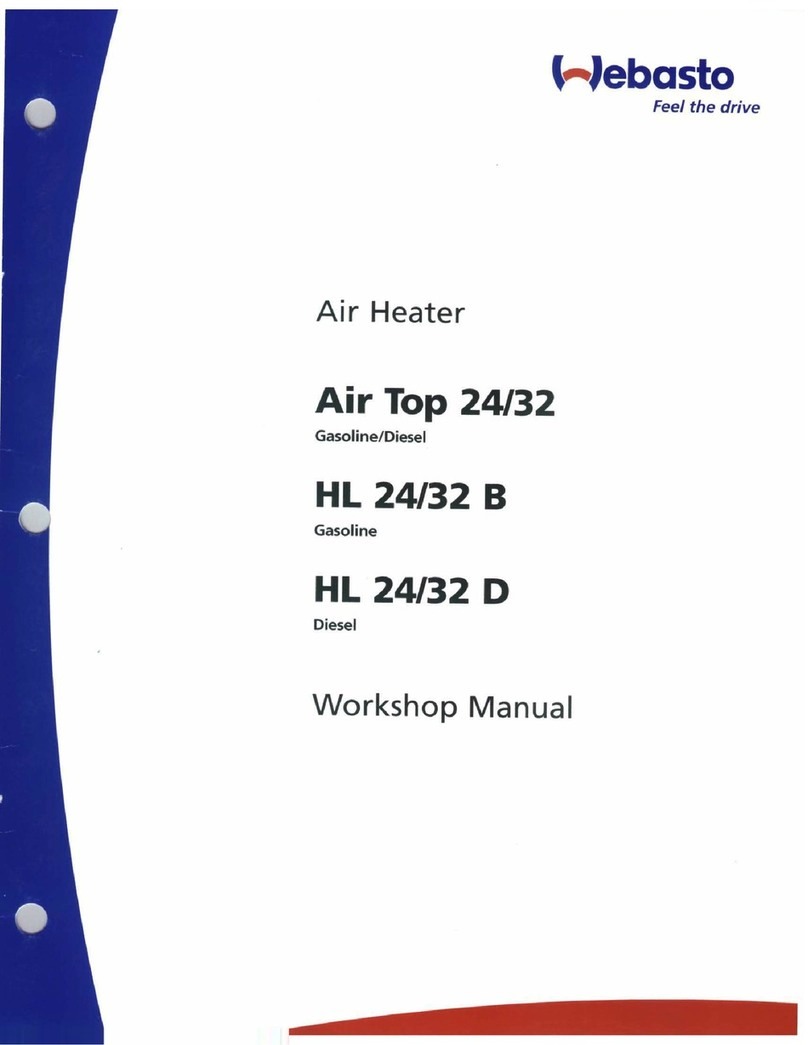 Webasto Air Top 24 Instruction manual
