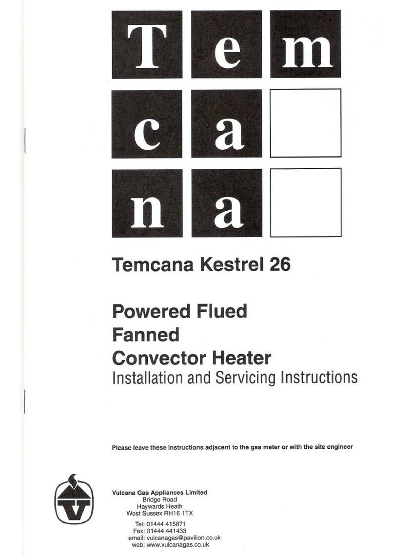 Temcana Kestrel 26 Installation and Servicing Manual