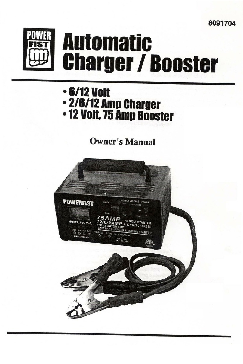 Power Fist PTC-75A User manual