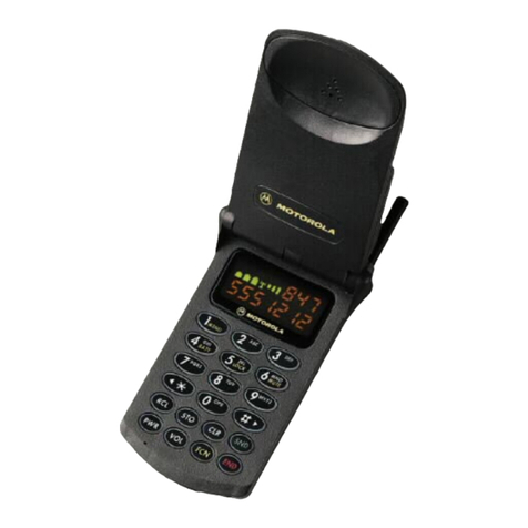 Motorola StarTAC 3000 User manual