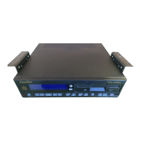 PianoDisc PDS-128 Plus Silent Drive user guide