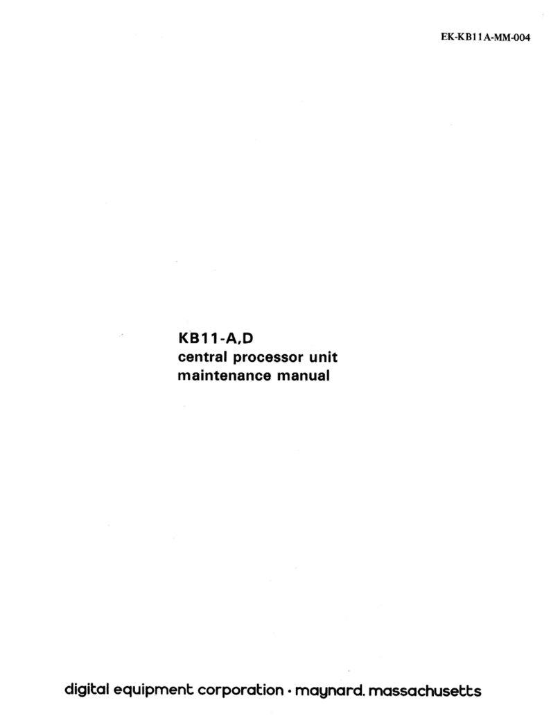 DEC KB11-A User manual