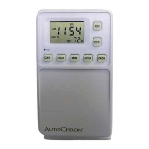 AutoChron Wall Switch Timer Assembly instructions