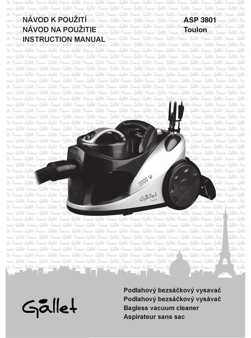 Gallet ASP 3801 Toulon User manual