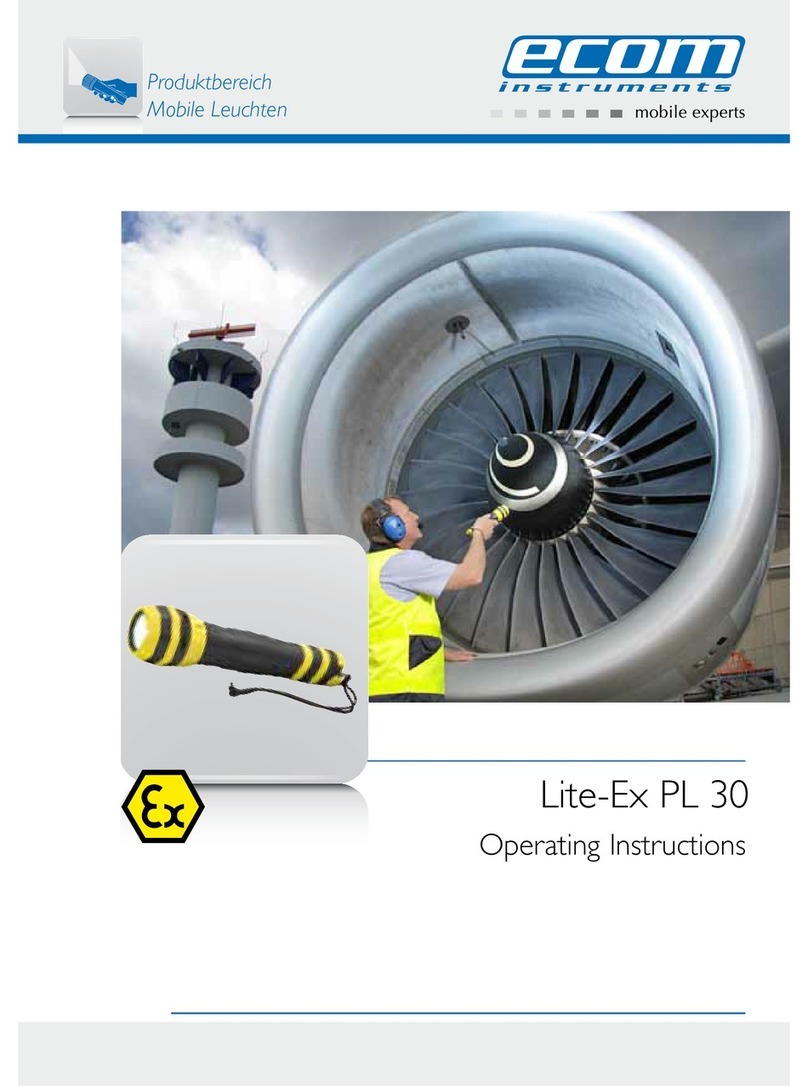 Ecom Lite-Ex PL 30 User manual