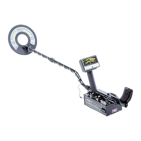 Whites Coinmaster 6000/Di Series 3 User manual