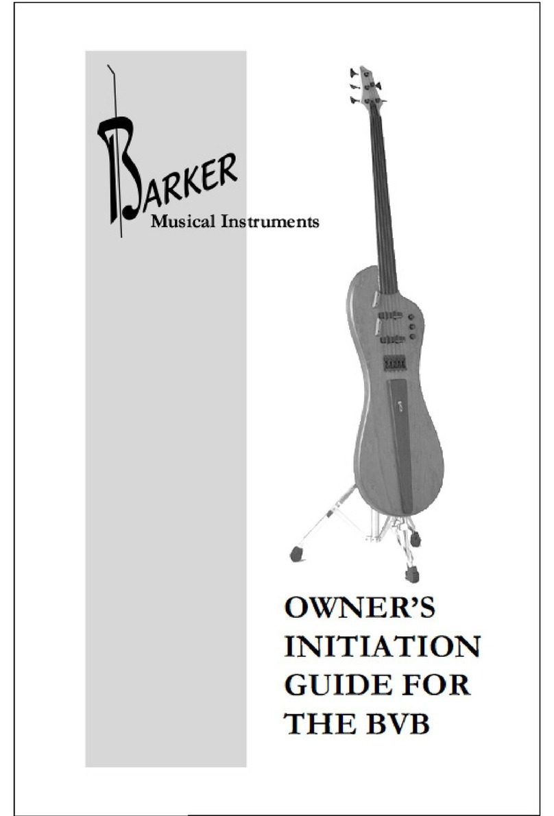 Barker BVB owner's manual