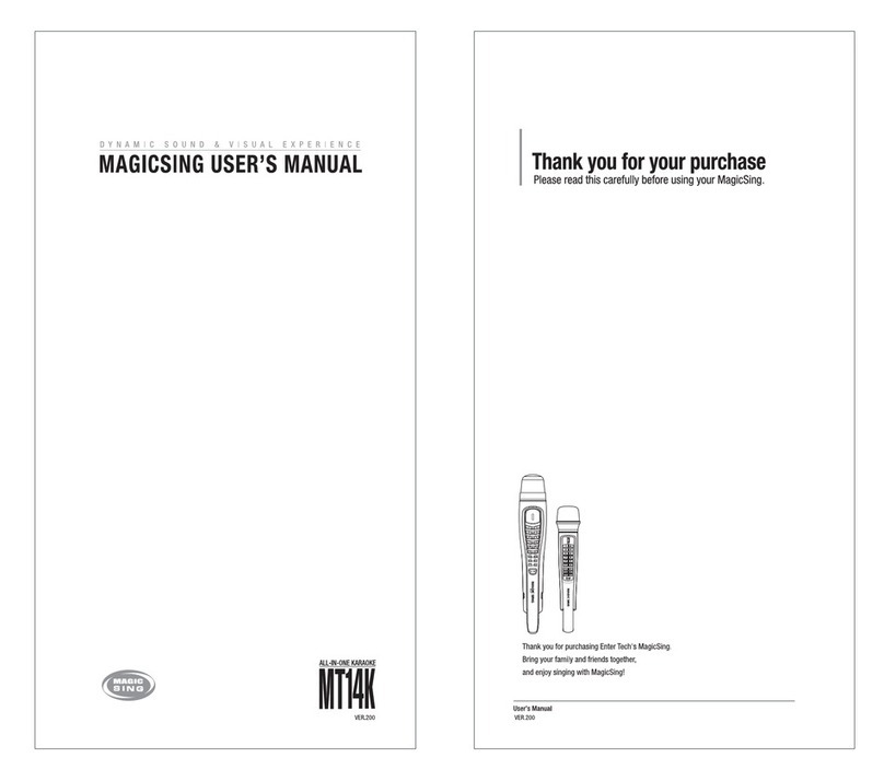 Magic Sing MT14K user guide