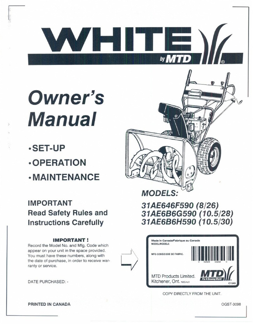 White 31AE646F590 owner's manual