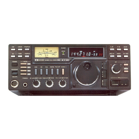 Icom IC-271A User manual