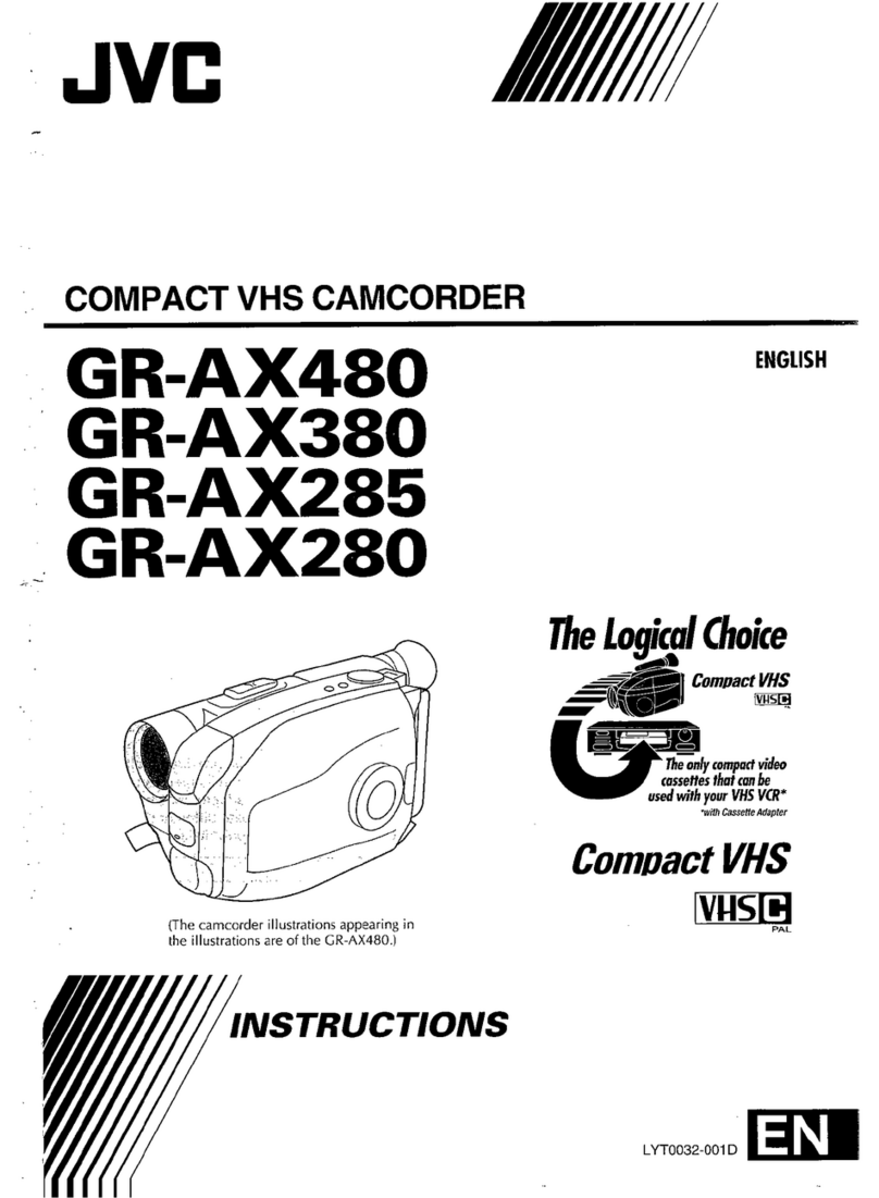 JVC GR-AX380 User manual