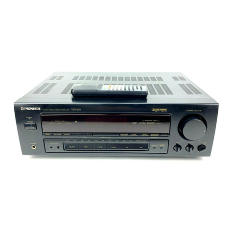 Pioneer VSX-403 User manual