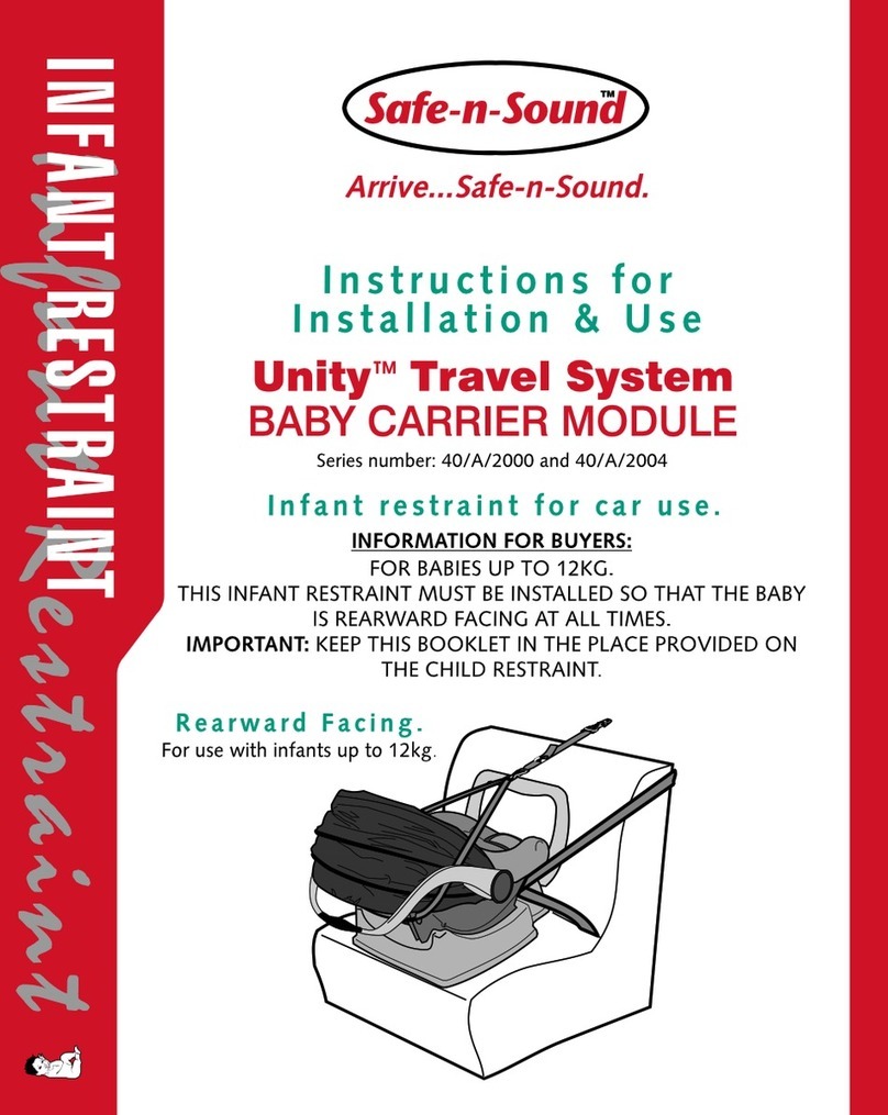 Safe-n-Sound Unity 40/A/2000 Instructions for installation & use Safe-n-Sound Unity 40/A/2000 Instructions for installation & use