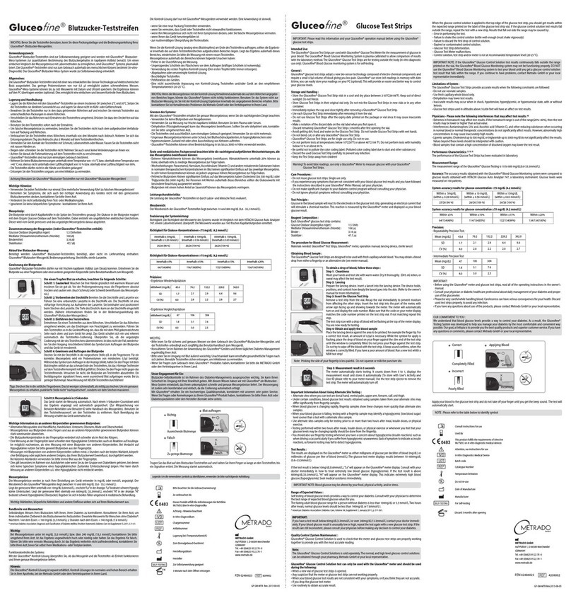 METRADO Gluceone user guide